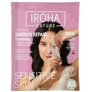 IROHA NATURE - Herstellend Gezichtsmasker - Intensieve Hydratatie en Bescherming - Voor Gevoelige Huid