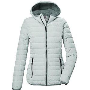 Lichtgewicht Gewatteerde Jas - Lichtturquoise - 100% Polyester - Waterafstotend