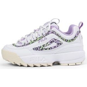 FILA Disruptor F Teens Sneakers voor meisjes, White Viola, 39 EU