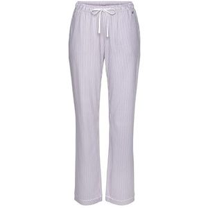 s.Oliver RED LABEL Pyjamabroek - Bordeaux Gestreept - Met Steekzakken