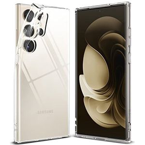 Ringke Air Compatibel met Samsung Galaxy S23 Ultra 5G Case, Transparant Dun Flexibel TPU Hoesje - Clear
