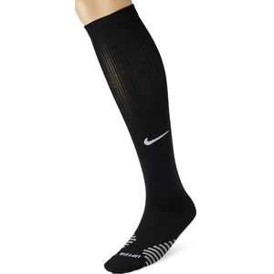 Nike, Knee-High Soccer Sokken, knie-voetbalsokken, zwart-wit, XL, volwassenen, uniseks