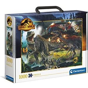 Clementoni Jurassic World 3 Dominion 39699 Puzzel voor volwassenen, 1000 stukjes, Made in Italy