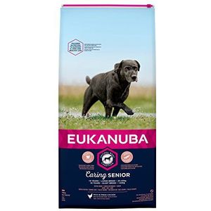 Eukanuba Senior Droog Honden Voer, voor Oudere Grote Honden, Kip, 1 x 15 kg Zak