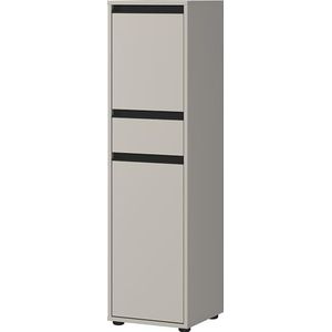 Germania - Kast 2201-186 - Steengrijs - Met Deur- en Ladendemping