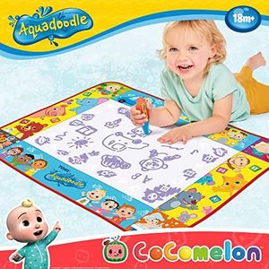 Aquadoodle Cocomelon Doodle Mat, officiële Tomy No Mess Kleur- en tekenspel, geschikt voor jongens en meisjes vanaf 18 maanden, meerkleurig (E73454)