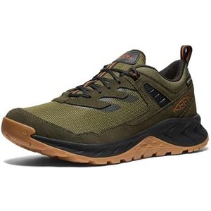 KEEN Heren Hightrail waterdichte wandelschoenen, winter mos/goud vlam, 8 UK, Winter Moss Gouden Vlam, 42 EU