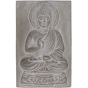 ootb Decoratie voor Boeddhawand, cement, 35 x 23 x 3,5 cm