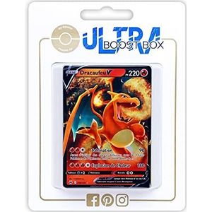 Dracaufeu V (Charizard V) 18/159 - Ultraboost X Epée et Bouclier 12.5 Zénith Suprême - Doos met 10 Franse Pokemon kaarten
