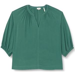 s.Oliver damesblouse 3/4 mouw blauw groen 48, blauwgroen, 48