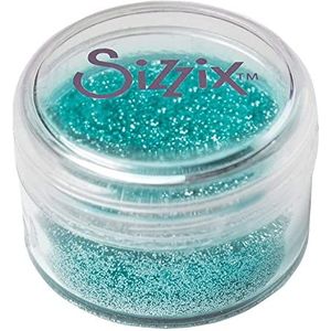 Sizzix Biologisch afbreekbare fijne glitter 663879, blauw, turquoise, eenheidsmaat