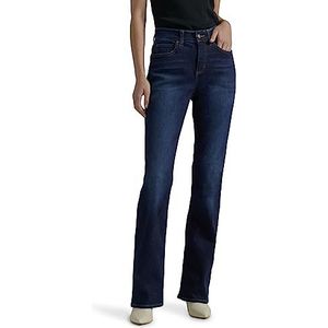 Lee Women's Ultra Lux Comfort with Flex Motion Bootcut Jean, Main Thrill, 8 Petite