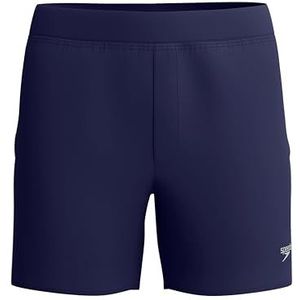 Speedo Heren 4way Flex Solid Volley 16"" Watershort, Peacoat, L
