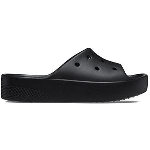 Crocs - Classic Platform Slide - Sandalen - Zwart