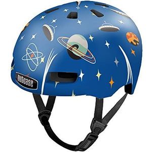 Nutcase Jeugd, Unisex Baby Nutty-Galaxy Guy helm, meerkleurig, XXS