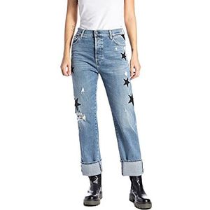 Replay Dames Jaylie Jeans, 009, medium blue., 29W x 30L
