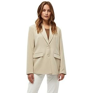 Minus Dames Latia Blazer, feather grey,