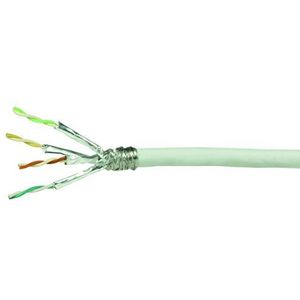 S/FTP CAT6 stug 50M CCA wit (netwerkkabel op rol) - Netwerkkabel - Computerkabel - Kabel