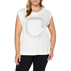 Roberto Cavalli T-shirt voor dames Cavalli Class, Crème., 36 NL