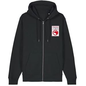 COMPAGNIE DE CALIFORNIE Sweatshirt met ritssluiting voor kinderen, 6 jaar, zwart, Zwart, 6 Jaar