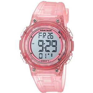 Armitron Sport digitaal chronograaf dameshorloge met harsband, 45/7086