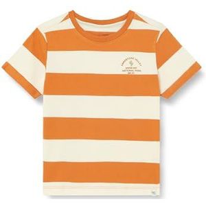 Noppies Boys Tee Deltaville Short Sleeve Stripe, Whisper White - P198, 122 cm