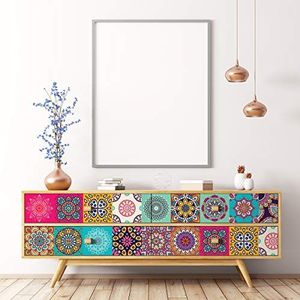 Zelfklevende meubelstickers, zelfklevende tegelstickers, decoratie voor tafels, kasten, ladekasten, 40 x 60 cm