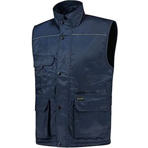 Tricorp 402001 Workwear Industrie functioneel vest, 70% polyester/30% katoen, 250g/m², marineblauw, maat 5XL