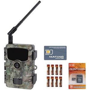 PACK TRAIL CAMERA PIE1061 + batterijen (x8) + 32 GB SD-kaart