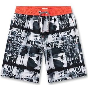 Sanetta jongens zwembroek, zwart, 104