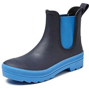 Gevavi Boots- 4200 dames enkelhoge laarzen SEBS blauw/zwart