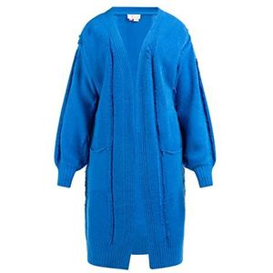 IZIA Long Cardigan dames 19025431, blauw, M/L