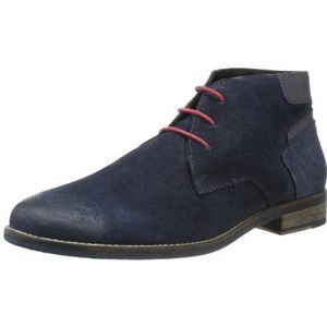 s.Oliver Casual Desert Boots voor heren, Blau Blau Navy 805, 42 EU