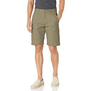 Wrangler Authentics Men's Authentics Classic Cargo Short, Military Khaki Ripstop, 33