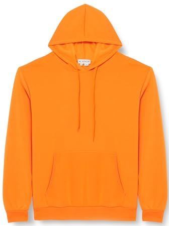 Mo - ATHLSR - Sweatshirt - Oranje - Capuchon met Trekkoord