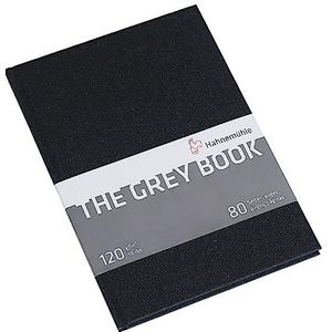 Hahnemuhle : Het grijze boek: Schetsboek: 120 g/m²: 40 Vellen: A4