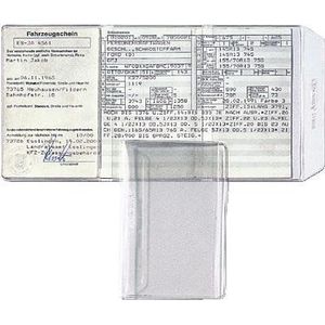 Rexel 23407090 identiteitskaarthouder kentekenbewijs 3-delig, 25