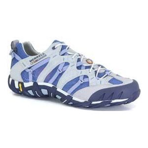 MERRELL Waterpro Ultra Sport lage damesschoen, lichtgrijs/blauw, 41 EU
