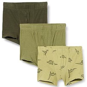 NAME IT Boxershorts voor jongens, sage, 98 cm