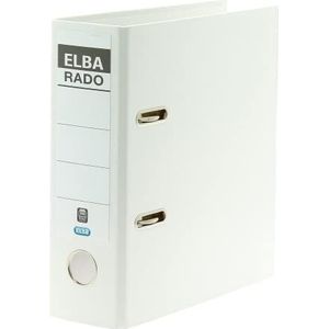 Elba Ordner A5, kunststof, rado plast, hoog 7,5 cm breed, wit