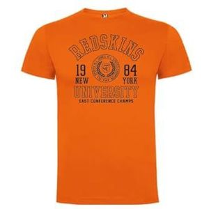 REDSKINS T shirts Polos Shirts Tanktops En Sweatshirts Sportkleding Thermisch Kleding Voor Kinderen Jongen Meisje Model Rs2224 Oranje Maat 12 Jaar