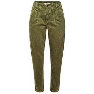ESPRIT Dames 082EE1B304 broek, 355/DARK kaki, 25