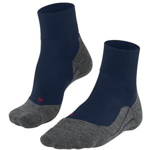FALKE Heren Wandelsokken TK5 Wander Wool Short M Sso wol functioneel materiaal anti-blaar dun 1 paar, Blauw Blue Pond 6598, 44-45