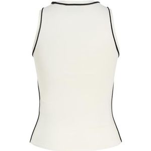 JACK & JONES Jxevelyn Comfy Piping Top Knit, Vanilla Ice, XL