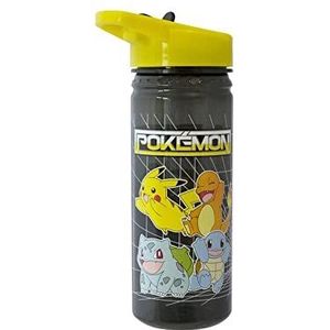 Kids Licensing drinkfles van polypropyleen Retro 600 ml van Pokemon, KL86062
