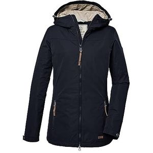 Navy - Leren Jas - Waterafstotend - Sportief - 100% Polyester