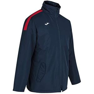 Joma 3XS Anorak Trivor Unisex Volwassenen, Marineblauw-Rood