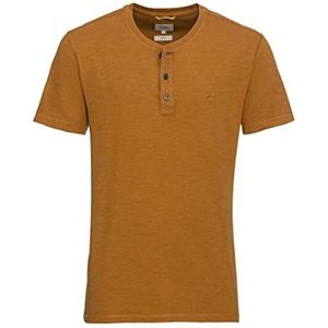 camel active Heren 409775/1T04 T-shirt, Cinnamon, 3XL, bruin (cinnamon), 3XL