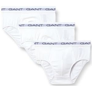 GANT Jongens Slip (set van 3), wit, 146/152 cm