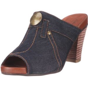 Andrea Conti Dames 0361118 slippers, Blauw D Blauw, 40 EU